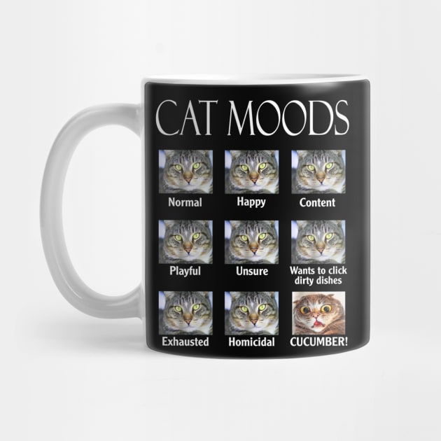 Cat Moods For Cat Lovers by wheeleripjm